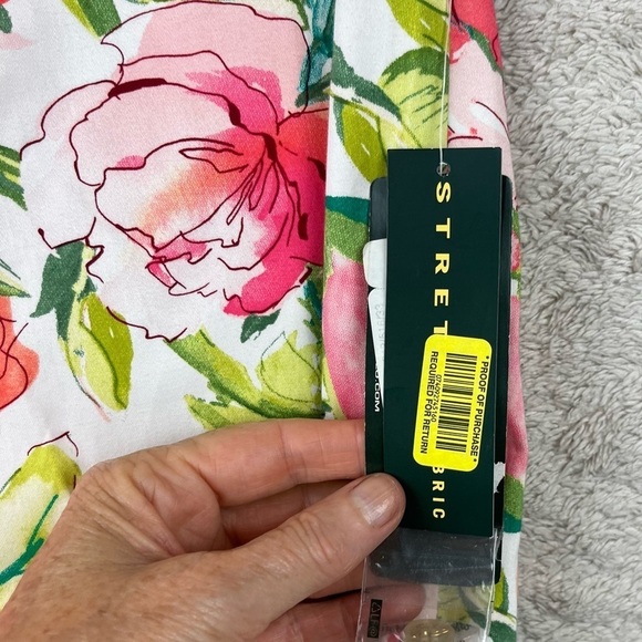 NWT LAUREN RALPH LAUREN Floral Capris 6P - Picture 3 of 14